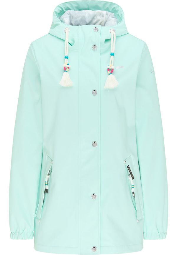 Schmuddelwedda Schmuddelwedda Funkcionalen plašč  svetlo modra / roza / bela