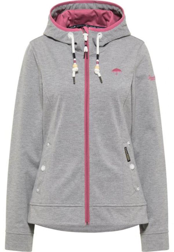 Schmuddelwedda Schmuddelwedda Funkcionalna jakna  siva / roza / črna / bela