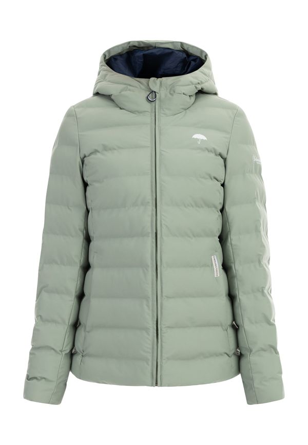 Schmuddelwedda Schmuddelwedda Funkcionalna jakna  svetlo zelena / bela