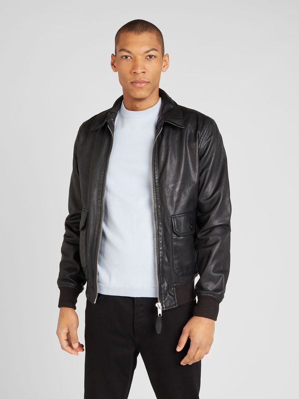 Schott NYC Schott NYC Prehodna jakna  črna