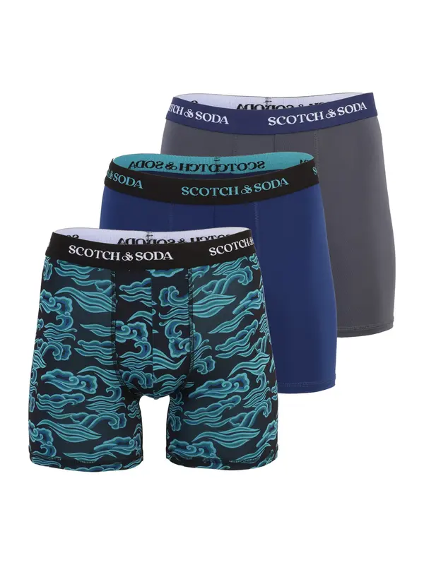SCOTCH & SODA SCOTCH & SODA Boksarice  voda / temno modra / temno siva / temno zelena