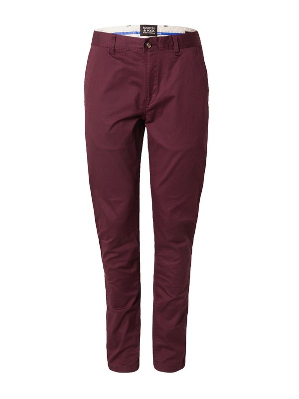 SCOTCH & SODA SCOTCH & SODA Chino hlače 'Mott seasonal essential'  burgund