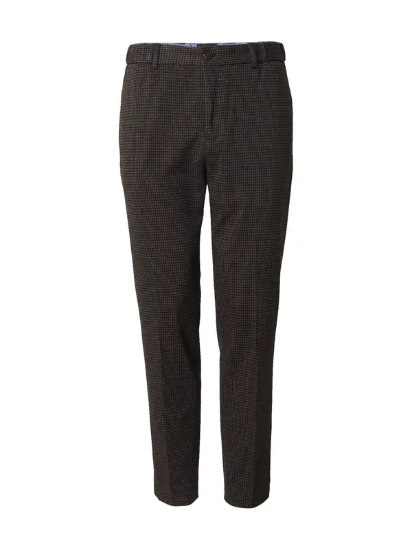 SCOTCH & SODA SCOTCH & SODA Hlače na rob 'FINCH'  rjava / temno rjava