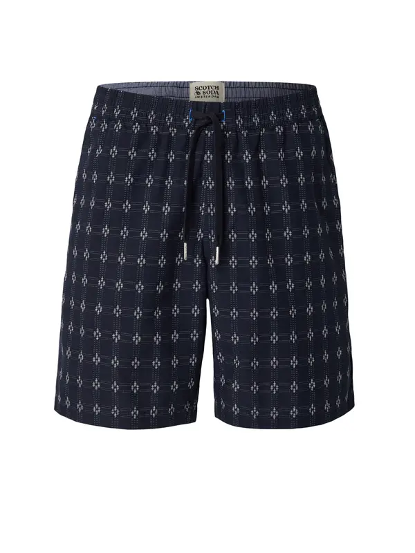 SCOTCH & SODA SCOTCH & SODA Hlače  temno modra / bela