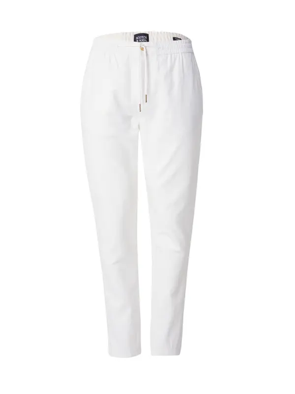 SCOTCH & SODA SCOTCH & SODA Hlače 'WARREN'  bela