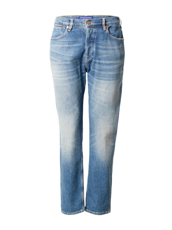 SCOTCH & SODA SCOTCH & SODA Kavbojke 'The Drop regular tapered jeans — Blue Li'  moder denim