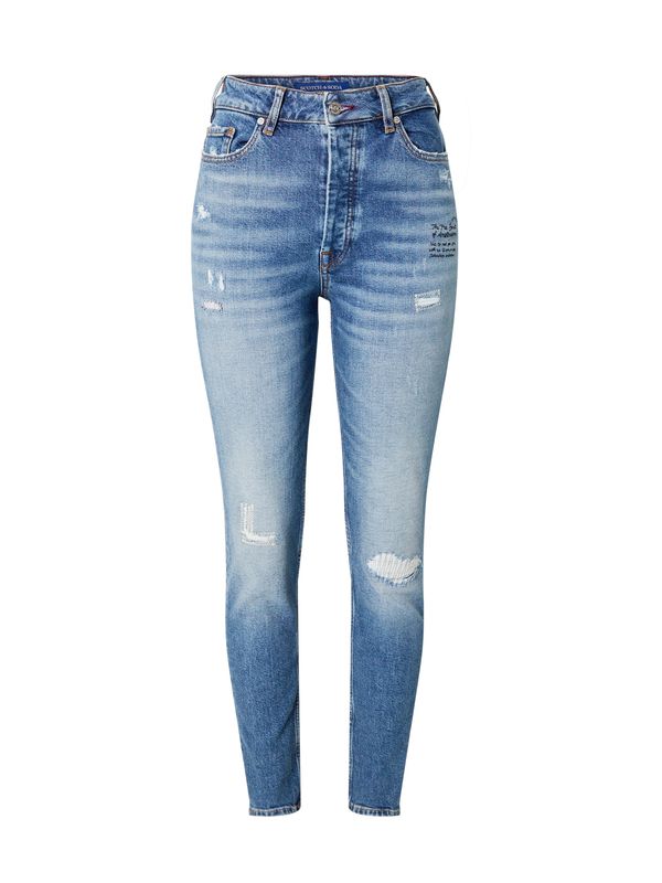 SCOTCH & SODA SCOTCH & SODA Kavbojke 'The Line high rise skinny in organic cot'  moder denim