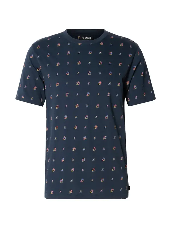SCOTCH & SODA SCOTCH & SODA Majica  indigo / limonino-rumena / siva / roza