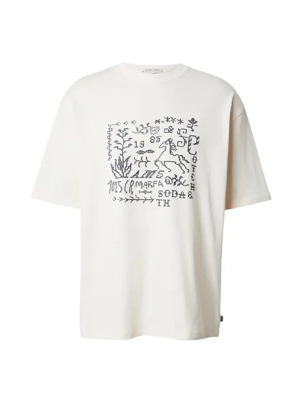 SCOTCH & SODA SCOTCH & SODA Majica  pastelno rumena / antracit