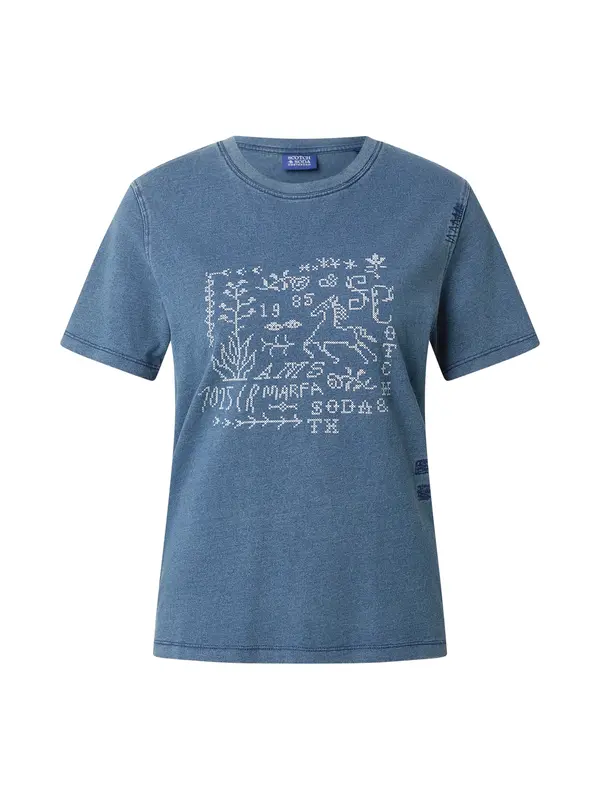 SCOTCH & SODA SCOTCH & SODA Majica  progasto modra / bela