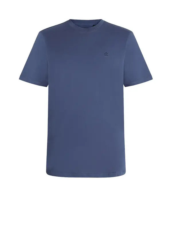 SCOTCH & SODA SCOTCH & SODA Majica 'Seasonal'  temno modra