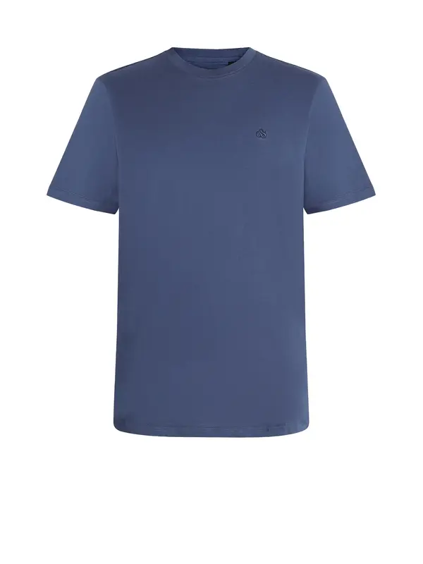 SCOTCH & SODA SCOTCH & SODA Majica 'Seasonal'  temno modra