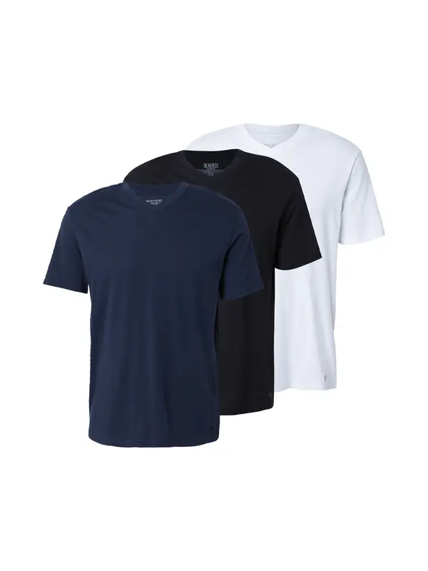 SCOTCH & SODA SCOTCH & SODA Majica  temno modra / črna / bela
