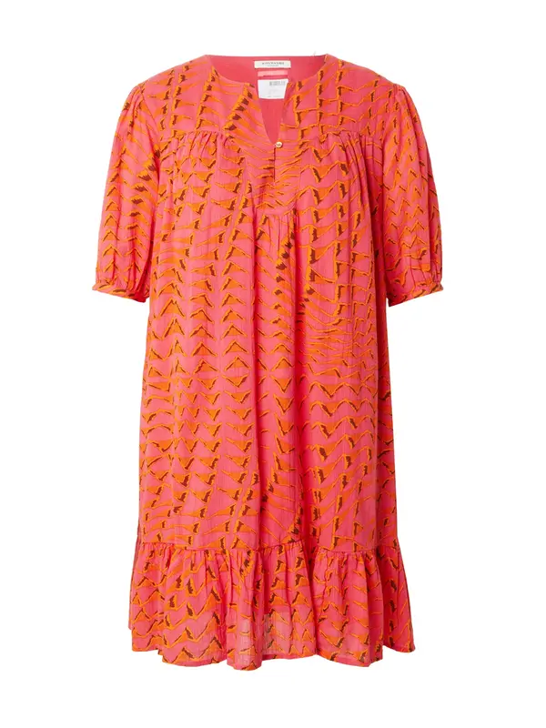 SCOTCH & SODA SCOTCH & SODA Obleka  rjava / rumena / losos