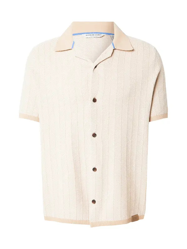 SCOTCH & SODA SCOTCH & SODA Pletena jopa  nude / kapučino