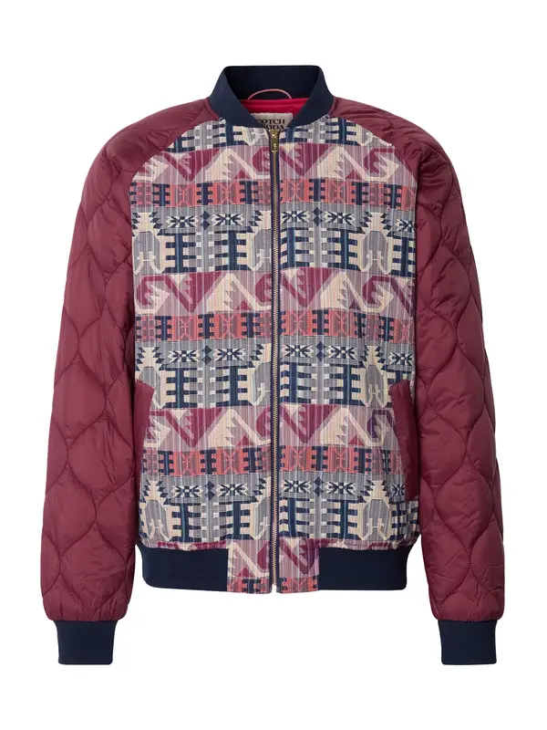SCOTCH & SODA SCOTCH & SODA Prehodna jakna  bež / mornarska / vinsko rdeča