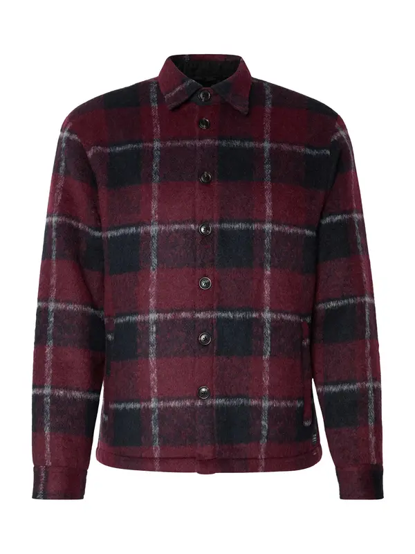 SCOTCH & SODA SCOTCH & SODA Prehodna jakna  marine / vinsko rdeča / bela