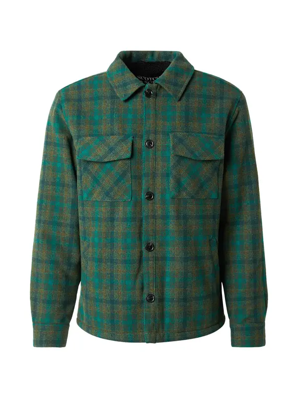 SCOTCH & SODA SCOTCH & SODA Prehodna jakna  mornarska / kostanj rjava / oliva / smaragd