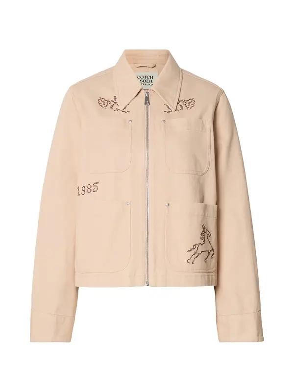 SCOTCH & SODA SCOTCH & SODA Prehodna jakna  rosé