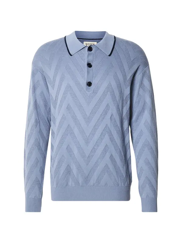 SCOTCH & SODA SCOTCH & SODA Pulover  mornarska / golobje modra