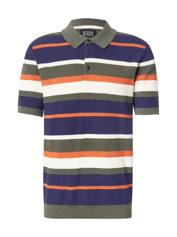 SCOTCH & SODA SCOTCH & SODA Pulover  mornarska / oliva / oranžna / bela