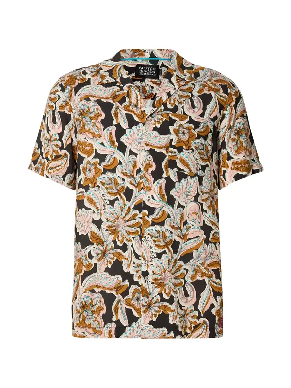 SCOTCH & SODA SCOTCH & SODA Srajca  ecru / pueblo / marelica / črna