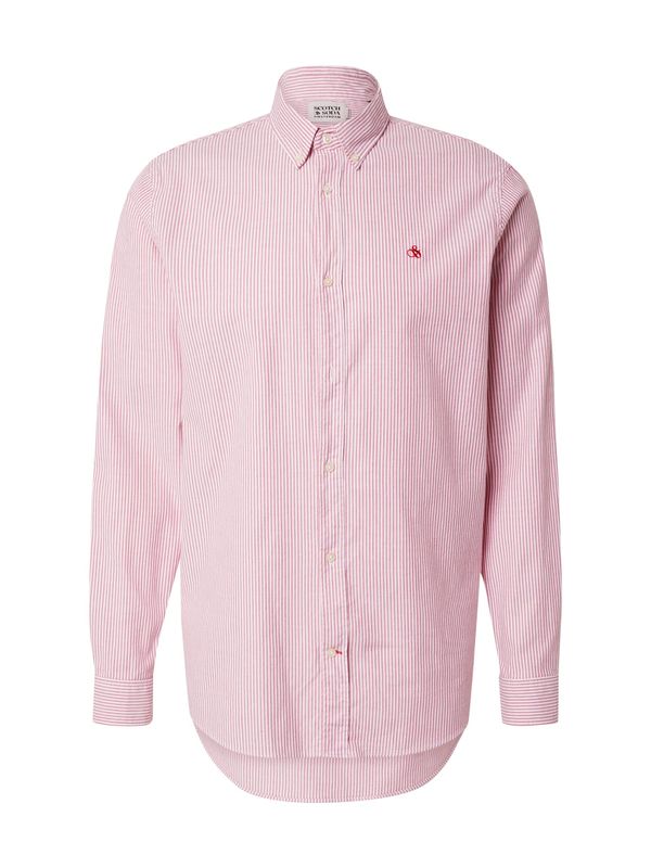 SCOTCH & SODA SCOTCH & SODA Srajca 'ESSENTIAL'  magenta / bela