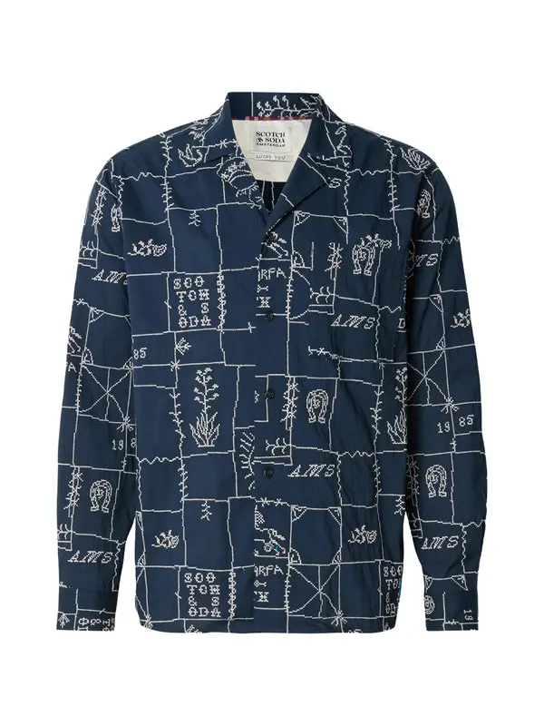 SCOTCH & SODA SCOTCH & SODA Srajca  marine / bela