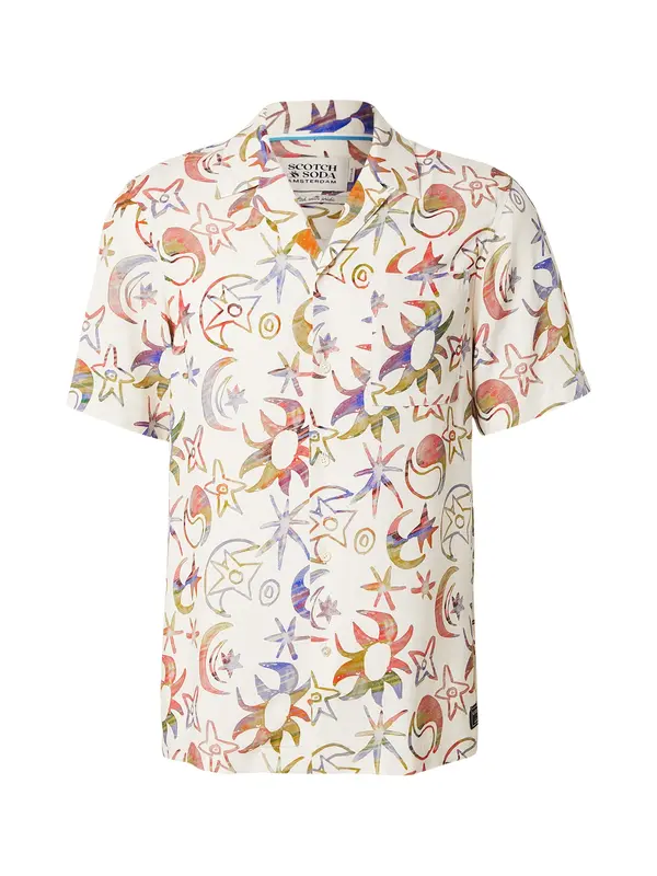 SCOTCH & SODA SCOTCH & SODA Srajca  svetlo rumena / oliva / lila / živo rdeča