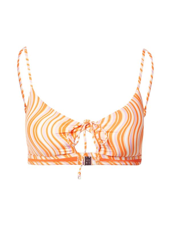 Seafolly Seafolly Bikini zgornji del  sivka / mandarina / bela