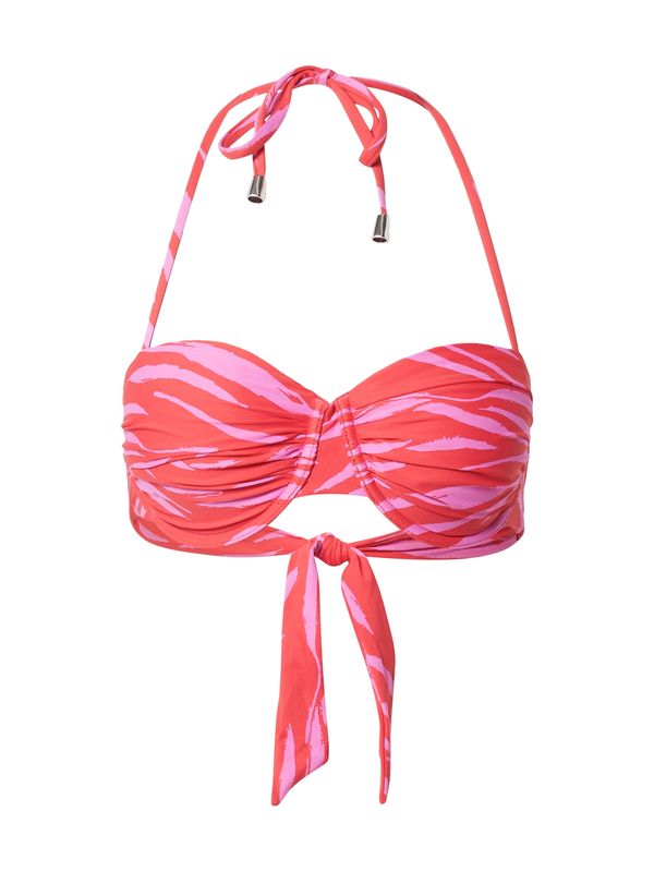 Seafolly Seafolly Bikini zgornji del  svetlo lila / rdeča