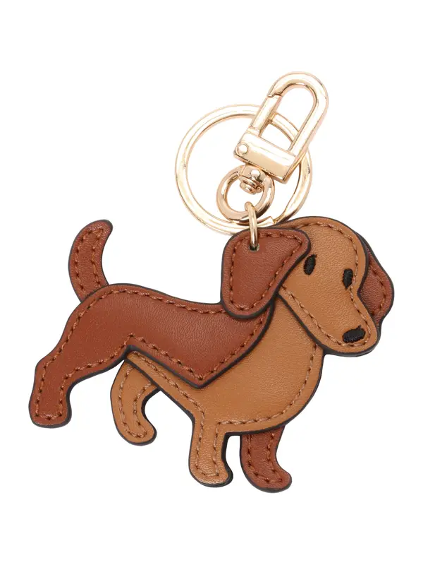 Seidenfelt Seidenfelt Dodatki za torbe 'My Dachshund'  rjava / mokka
