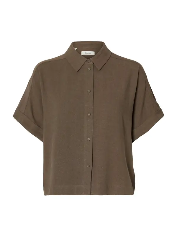 SELECTED SELECTED Bluza 'SLFVIVA'  čokolada