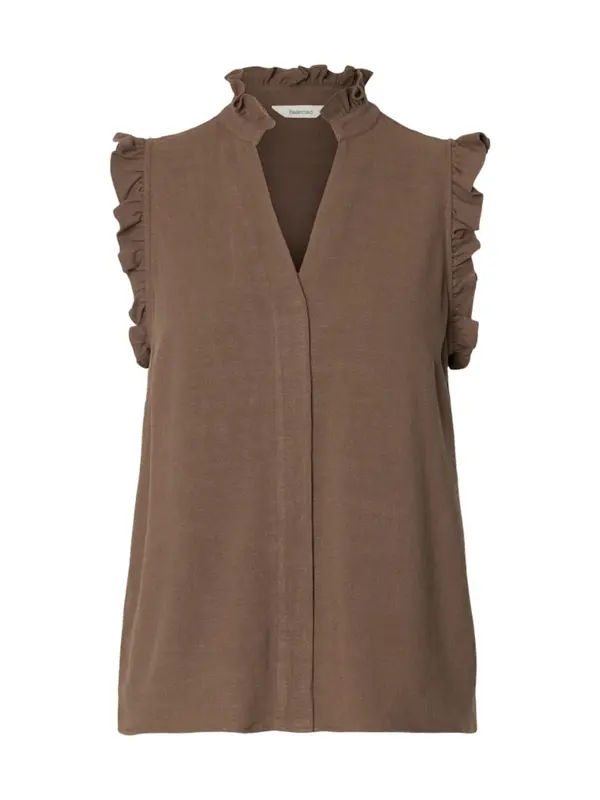 SELECTED SELECTED Bluza 'SLFViva'  temno rjava
