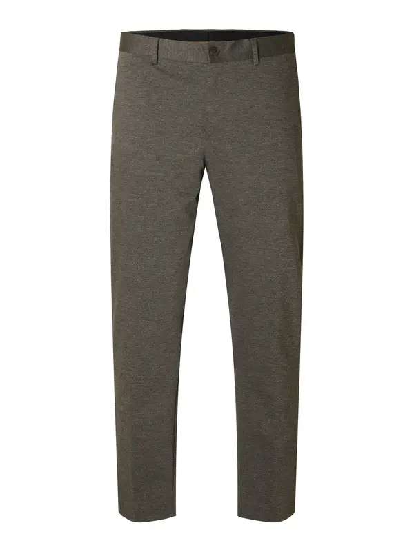 SELECTED SELECTED Chino hlače 'SLHAITOR'  temno rjava