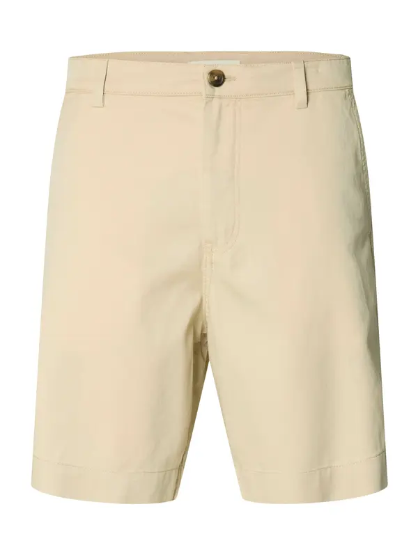 SELECTED SELECTED Chino hlače 'SLHHARRY'  kremna