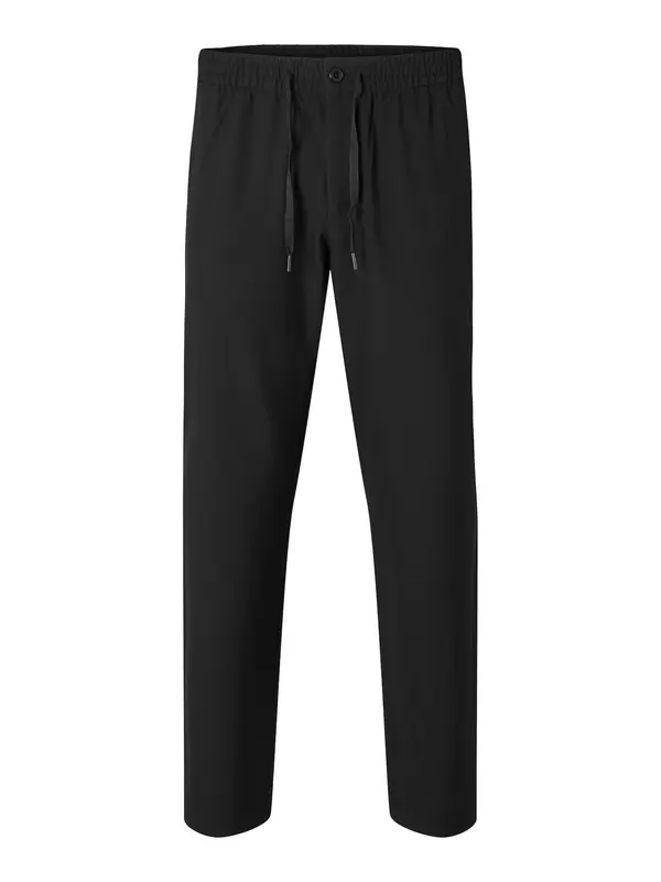 SELECTED SELECTED Chino hlače 'SLHROBERT'  črna