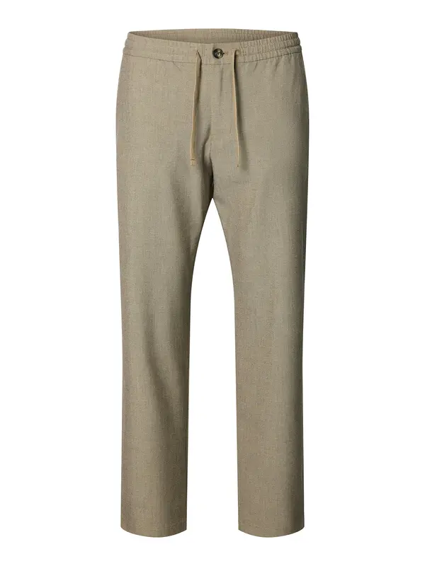SELECTED SELECTED Chino hlače 'SLHROBERT'  pesek