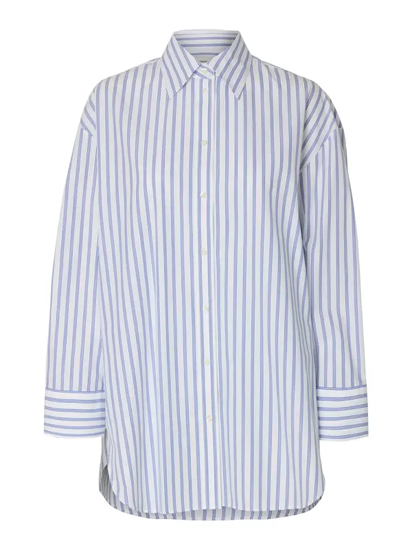 SELECTED FEMME SELECTED FEMME Bluza 'SLFMILO'  modra / bela