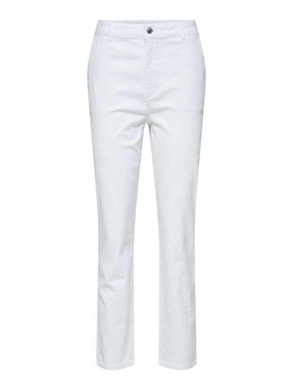 SELECTED FEMME SELECTED FEMME Chino hlače 'Marina'  bela