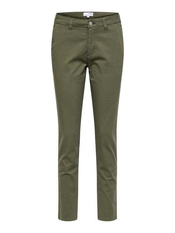 SELECTED FEMME SELECTED FEMME Chino hlače 'Miley'  kaki