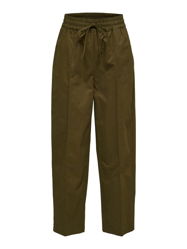 SELECTED FEMME SELECTED FEMME Hlače na rob 'Noria'  oliva