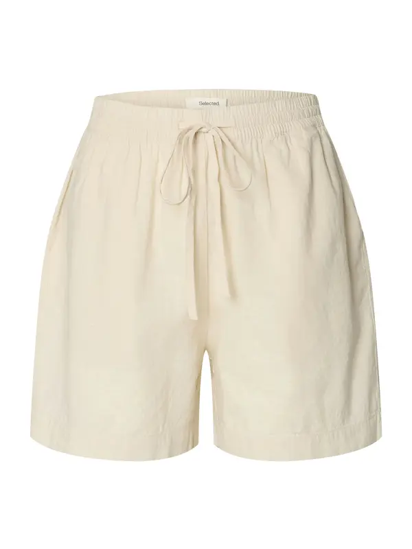 SELECTED FEMME SELECTED FEMME Hlače 'SLFLINNIE'  šampanjec