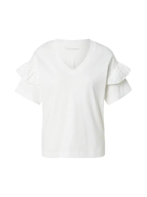 SELECTED FEMME SELECTED FEMME Majica 'SLFJESMINES'  bela