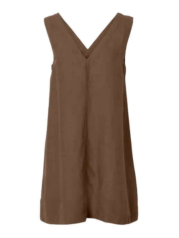 SELECTED FEMME SELECTED FEMME Obleka 'SLFLINNA'  čokolada