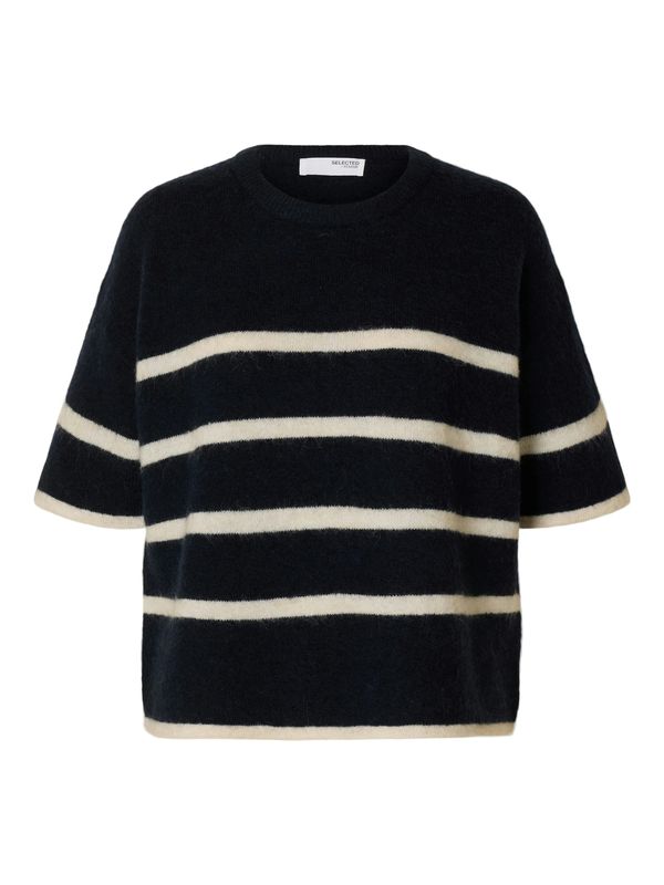 SELECTED FEMME SELECTED FEMME Pulover  kremna / nočno modra