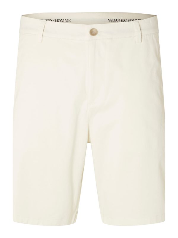 SELECTED HOMME SELECTED HOMME Chino hlače 'BILL'  kremna