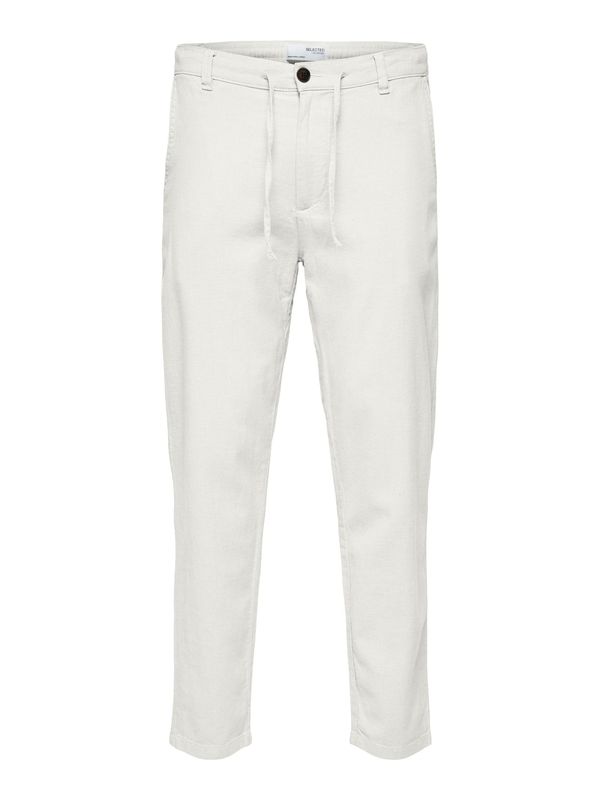 SELECTED HOMME SELECTED HOMME Chino hlače 'Brody'  bela