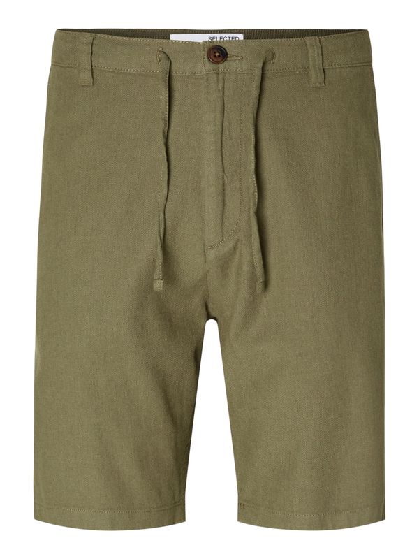 SELECTED HOMME SELECTED HOMME Chino hlače 'Brody'  oliva