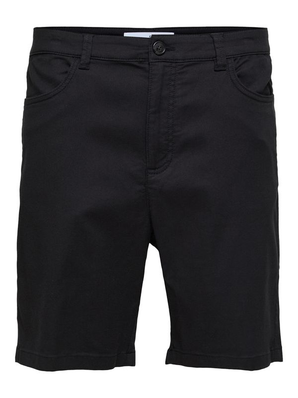 SELECTED HOMME SELECTED HOMME Chino hlače 'CARLTON'  črna